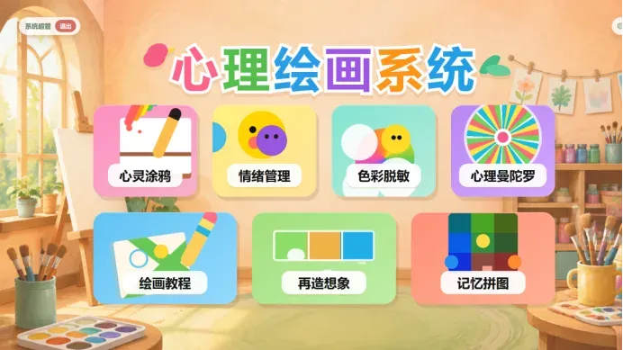 心理绘画系统 - 产品图片